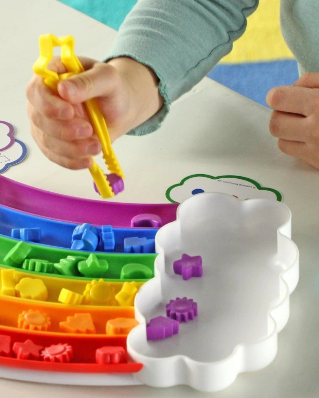 Learning Resources - Sada na třídění Rainbow - 37dílná sada 2